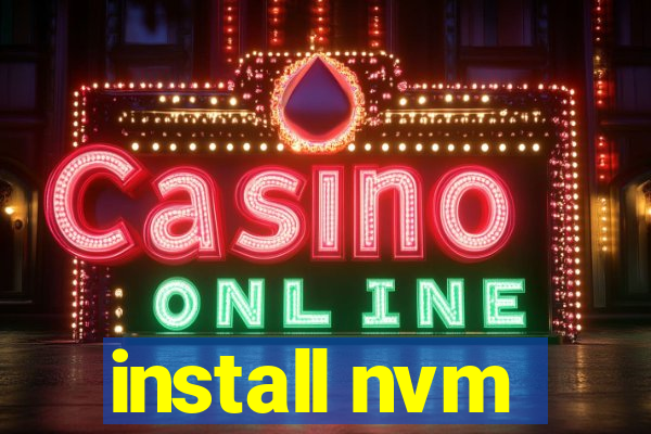 install nvm